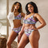 Genderfluid Pride Aloha High-Waisted Bikini